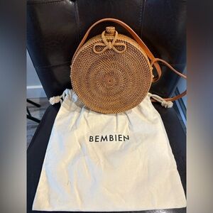 Bembien Woven Crossbody Bag & Dust Bag